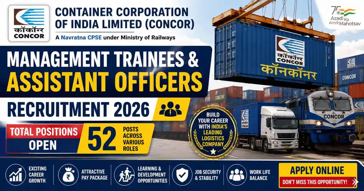 Job thumbnail for Management Trainees & Assistant Officers Recruitment 2026