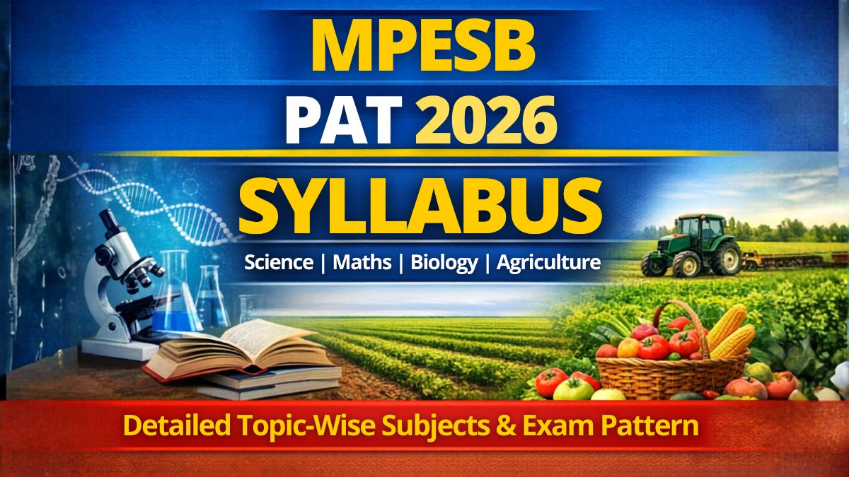 MPESB PAT 2026 Syllabus – Complete Subject Wise Detailed Syllabus thumbnail